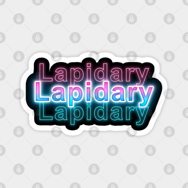 Lapidary Sticker by Sanzida Design